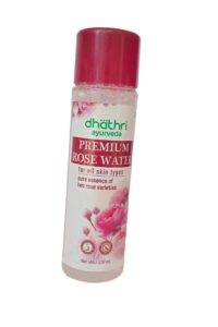 Premium Rose Water - 120ml - Dhathri Ayurveda