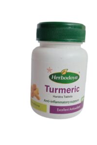Turmeric Tablets - 60 Nos - SKM Herbodaya